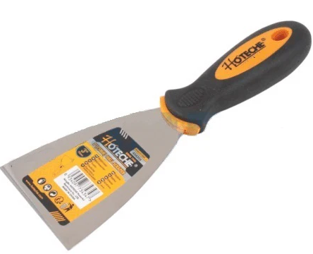 ESPATULA FLEXIBLE DE ACERO INOXIDABLE 5" MANGO BIMATERIAL H424307 HOTECHE