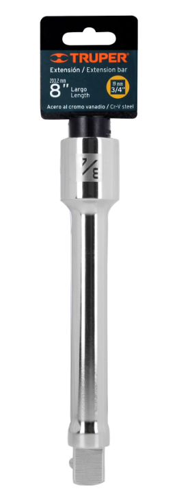 EXTENCION DE 8 PARA CUADRO MANDO 3/4" 13904 TRUPER
