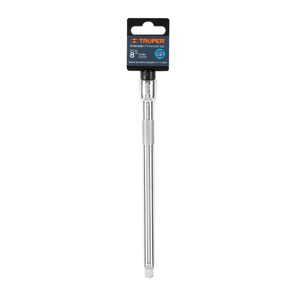 EXTENSION DE 8" PARA MATRACA CUADRO 3/8" 13665 TRUPER