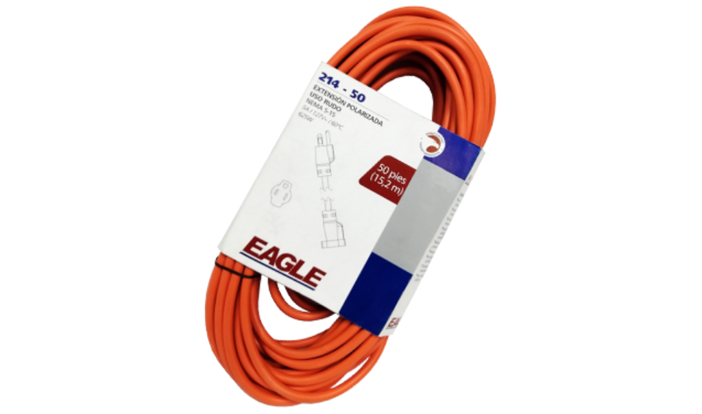 EXTENSION POLARIZADA TSJ 50' 5A 125V 214-50 EAGLE