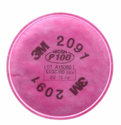FILTRO P/MASCARILLA P100 ROSADO