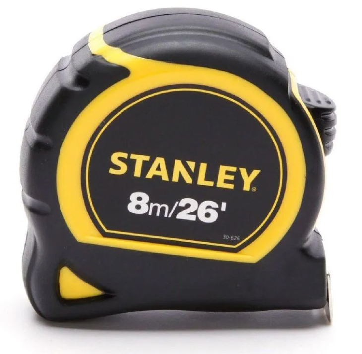 FLEXOMETRO #36 8MX1" GLOBAL PLUS 30-626 STANLEY