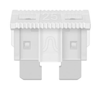 FUSIBLE DE PLASTICO PARA AUTOS 25 AMP 7023