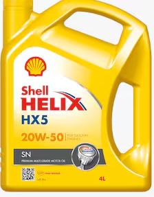 GALON HX5 20W50 SN SHELL HELIX
