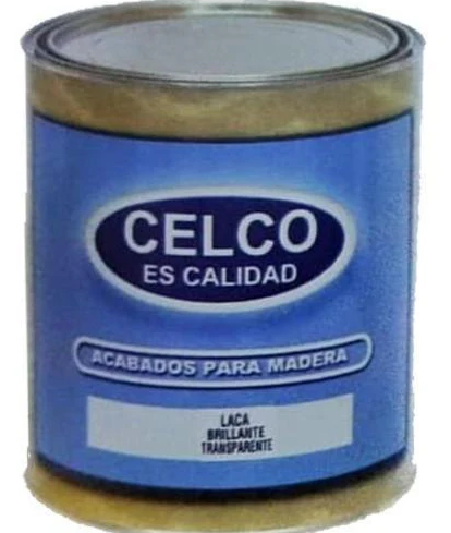 GALON LACA BRILLANTE TRANSPARENTE PARA MADERA 2203201 CELCO