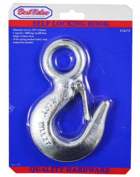 GANCHO CON SEGURO BST VALUE 1-1/8" 4400 LB F16172