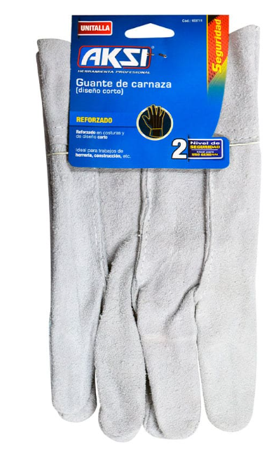 GUANTE DE CARNAZA CORTO AKSI 103711
