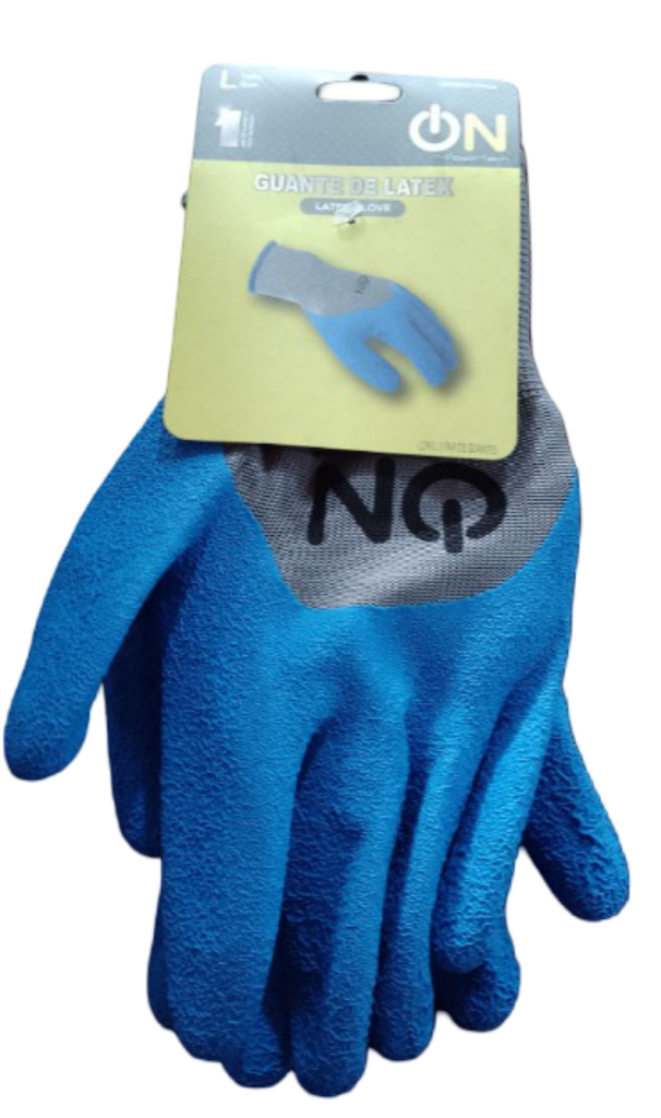 GUANTE DE LATEX TALLA L PT1967 ON