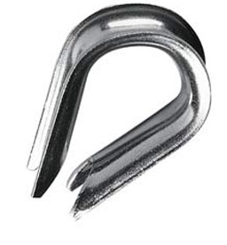 GUARDACABOS P/CABLE DE ACERO 3/4