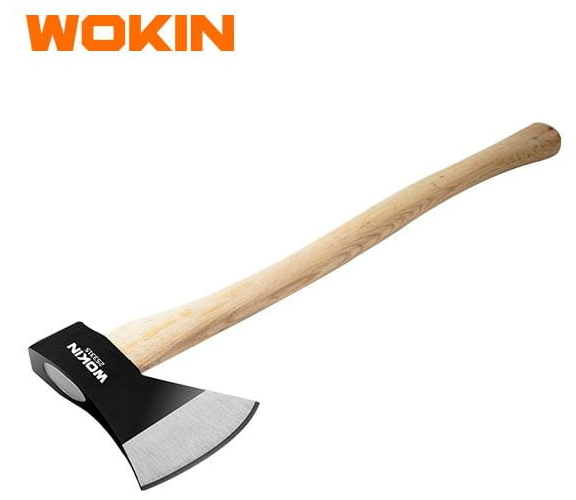 HACHA LABOR ENTERA MANGO DE MADERA 600GR 253306 WOKIN