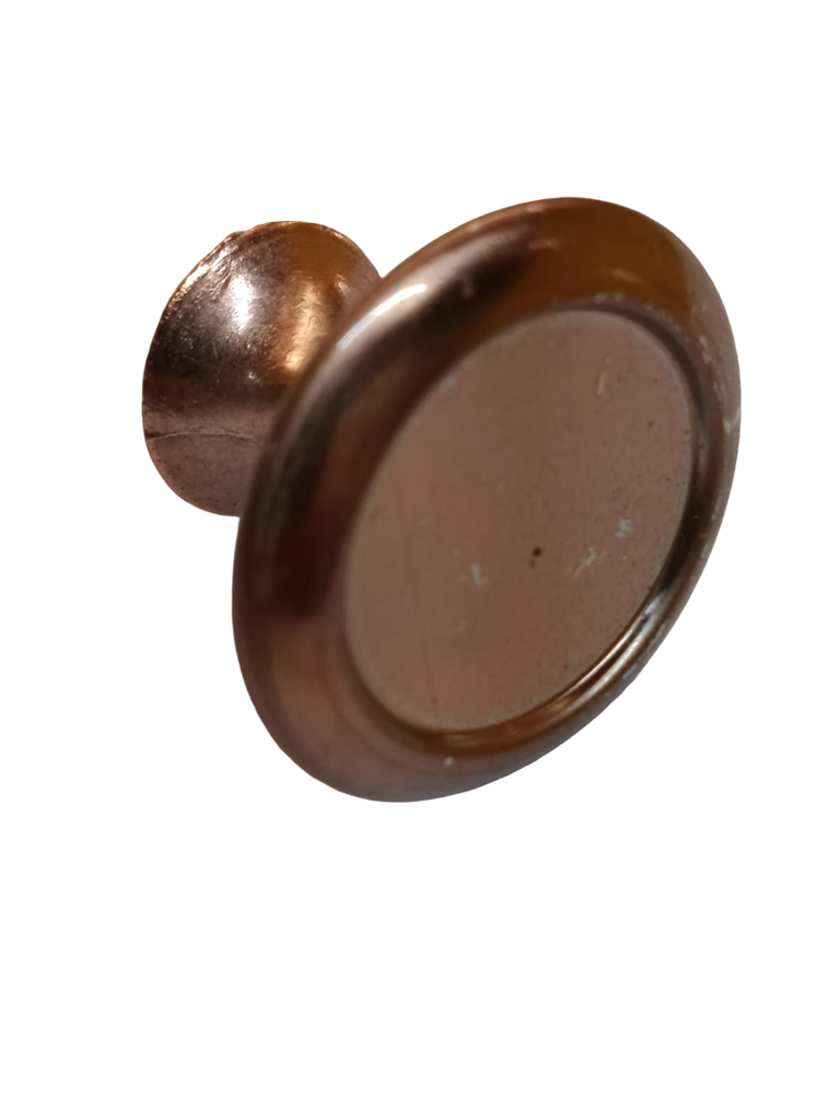 HALADOR TIPO BOTON COBRIZADO