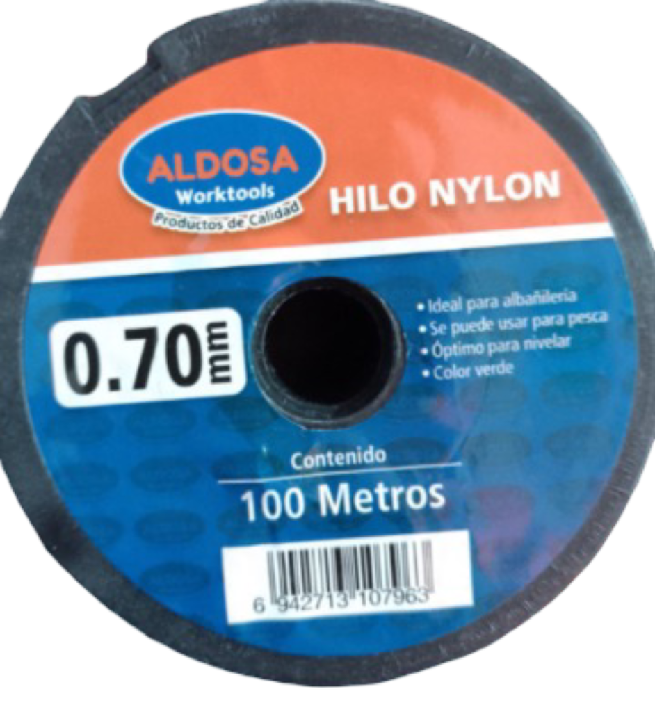 HILO NYLON 100MTS 0.70MM ALF0283 ALDOSA