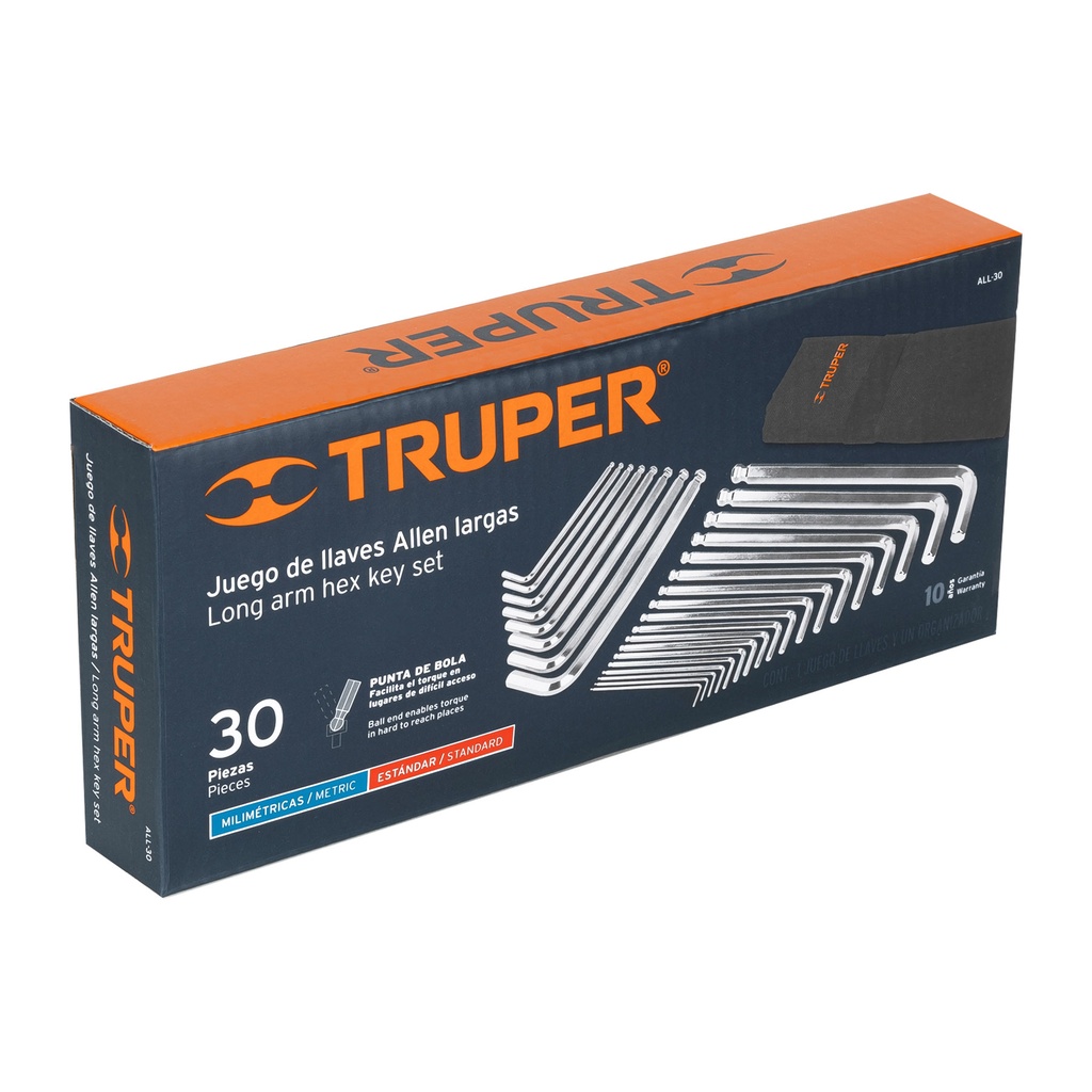 JUEGO DE 30 PIEZAS ALLEN 15562 TRUPER