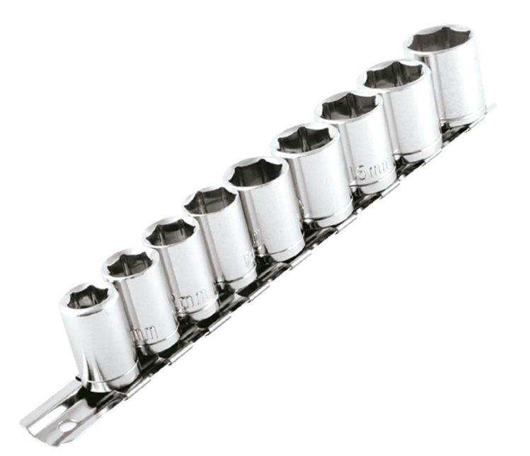 JUEGO DE COPAS WOLFOX 3/8" WF2010