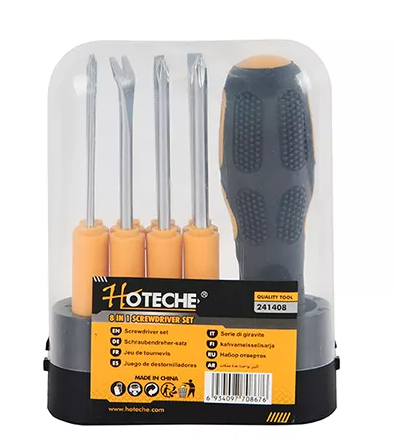 JUEGO DE DESRMADORES 8 EN 1 H241408 HOTECHE