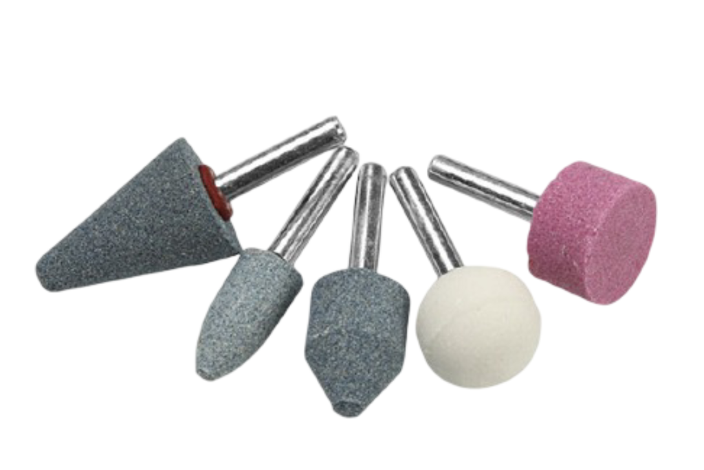 JUEGO DE PIEDRAS PARA ESMERILAR 5 PIEZAS 6X27MM 772005 WOKIN