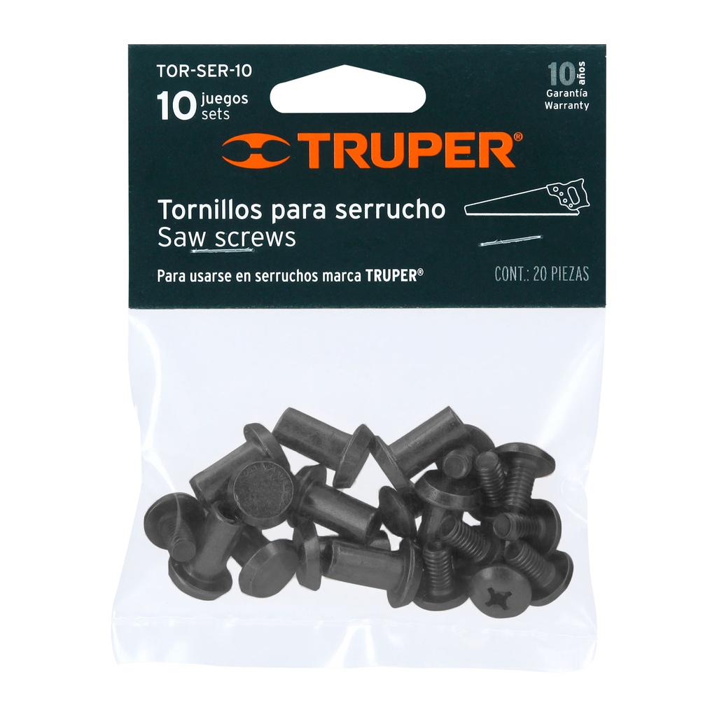 KIT TORNILLO PARA SERRUCHO 18175 TRUPER
