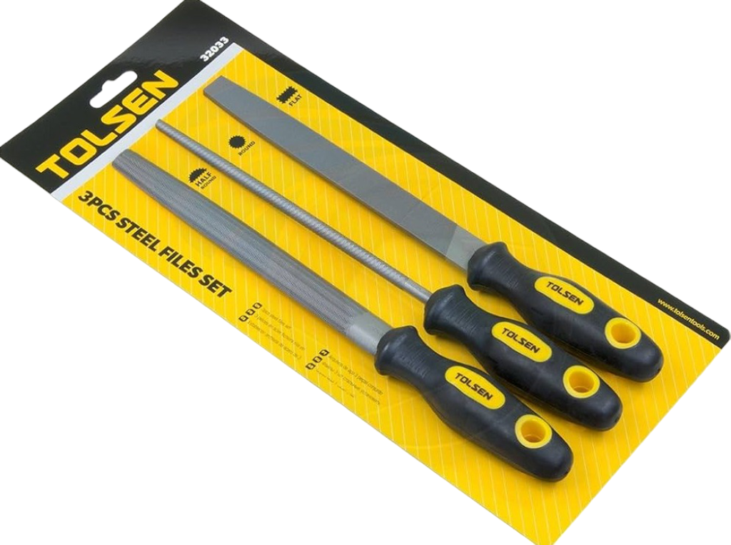 LIMA X JUEGO  1/2 CAÑA RED Y PLANA 32033 TOLSEN