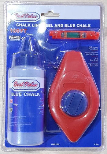 LINEA DE TIZA ROJO 30MTS 40Z H42126R BEST VALUE