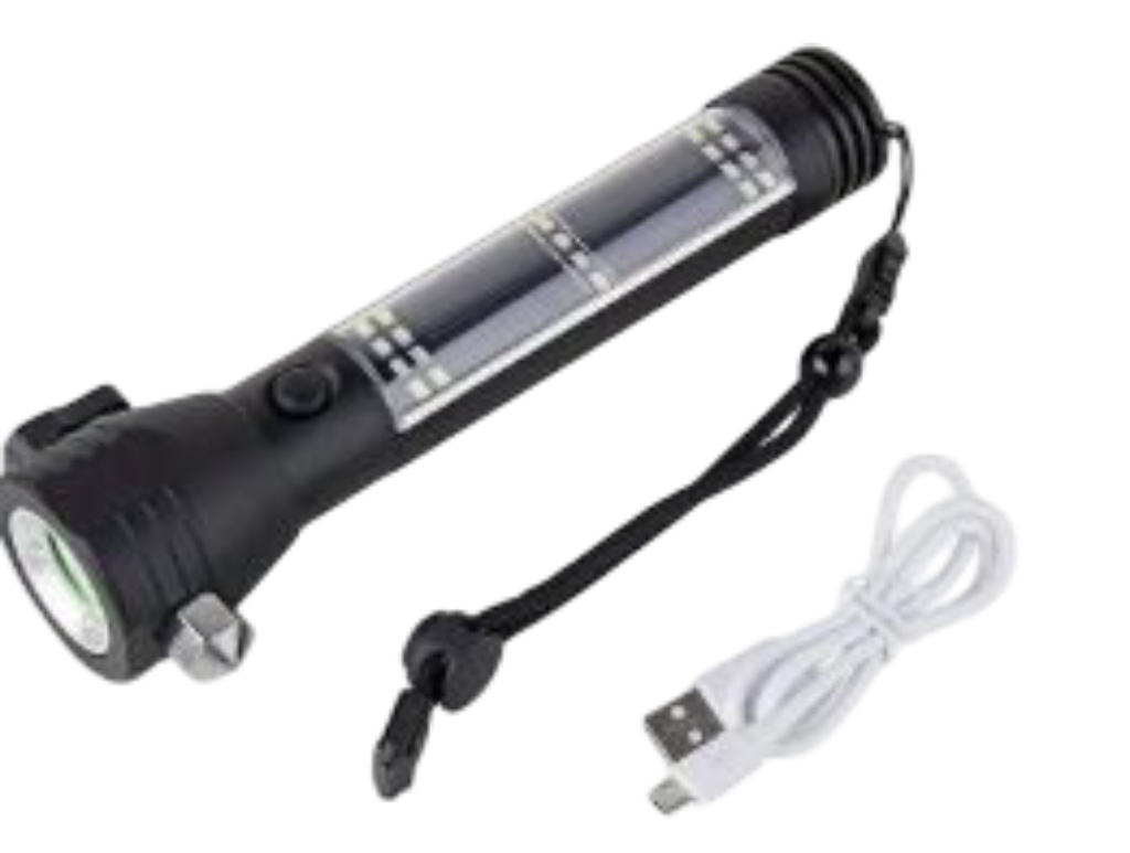 LINTERNA LED SOLAR MULTIUSOS 001 LINSO001