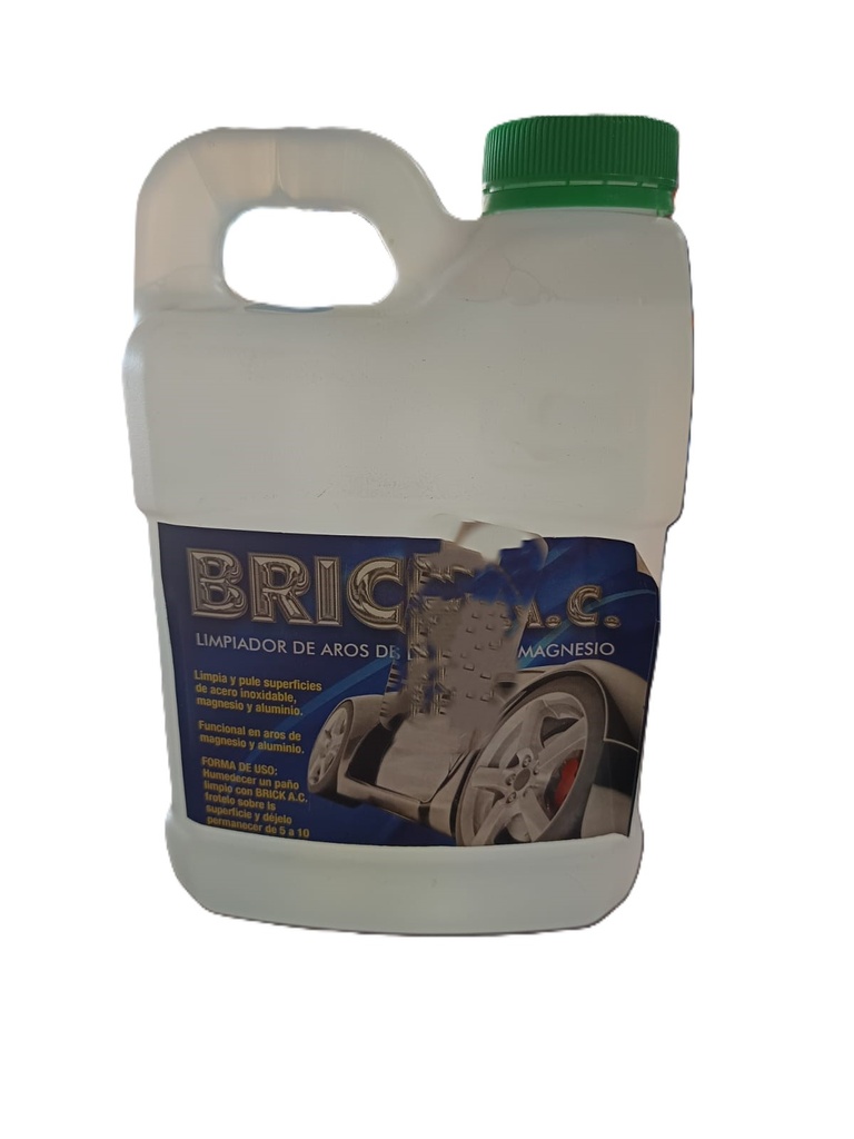 LITRO LIMPIADOR DE AROS DE ALUMINIO Y MAGNESIO LIQUIDO