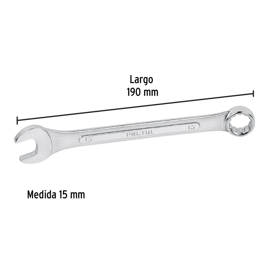 LLAVE COLA 15MM 21909 PRETUL