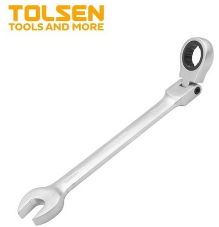 LLAVE COLA CORONA C/RATCH  FLEXIBLE 13 MM TOLSEN