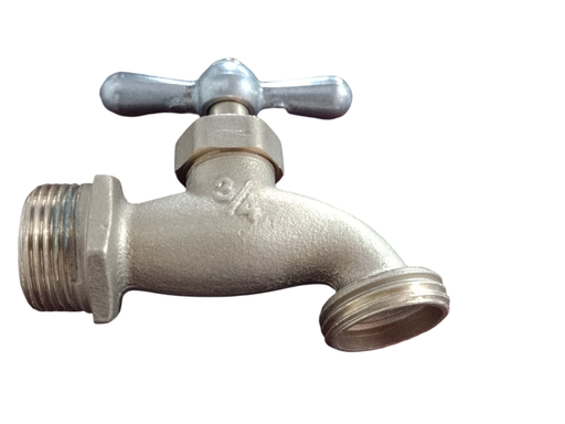 [LLCHBR07L] LLAVE DE CHORRO BRONCE/ROSCA DE 3/4" LIVIANO