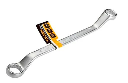 [15069] LLAVE DOBLE CORONA CURVA 18X19 15069 TOLSEN