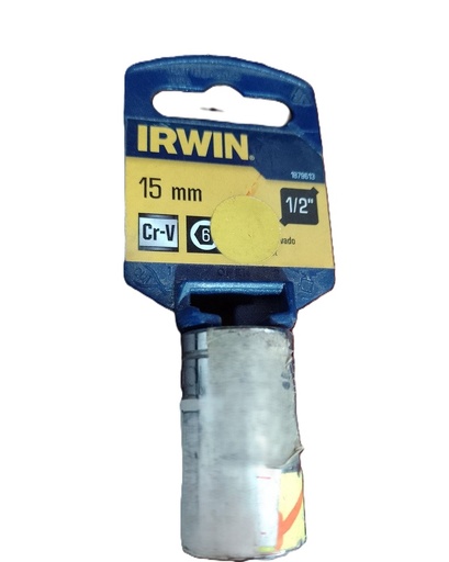 [1879613] LLAVE HEXAGONAL COPA R1/2 X 15MM 1879613 IRWIN