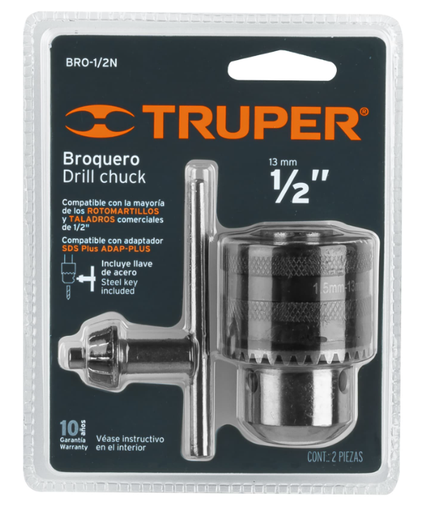 [16478] MANDRIL PARA BARRENO 1/2" 16478 TRUPER