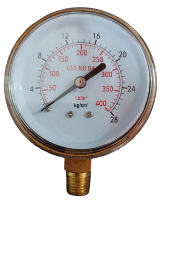 [7041] MANOMETRO DE 70MM RANGO: 0-28KG/CM (0-400LB/IN2)