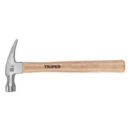 [16754] MARTILLO PULIDO 16OZ UÑA RECTA MANGO MADERA 16754 TRUPER