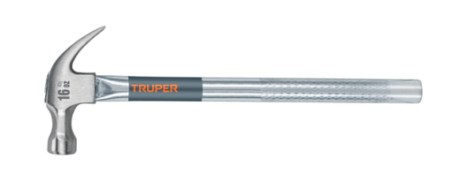 [16701] MARTILLO UÑA CURVA MGO/TUB 16 OZ 16701 TRUPER