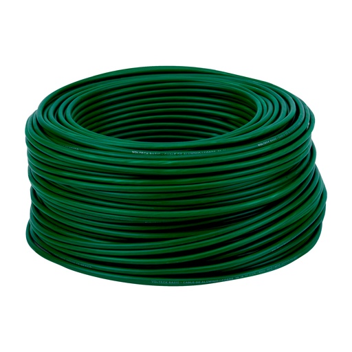 [THHNSC12V] METRO CABLE ELECTRICO THHN #12 VERDE