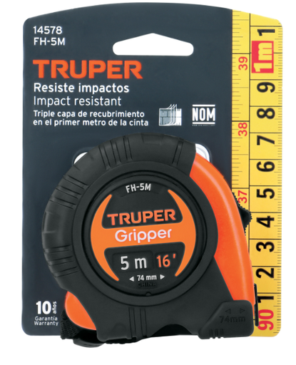 [14578] METRO DE 5MTS CONTRA IMPACTO 14578 TRUPER