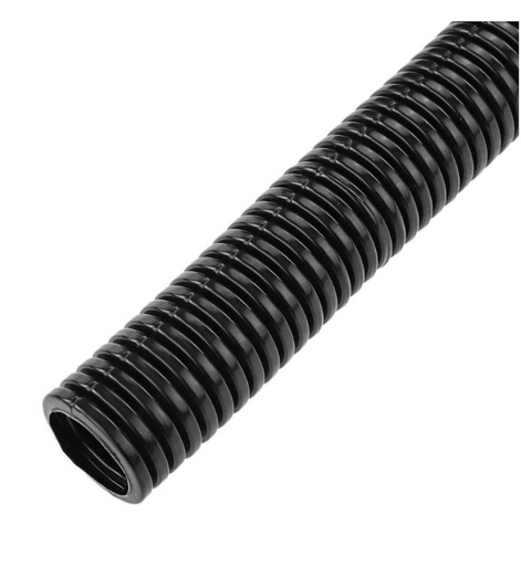 [FU1336] METRO FLEXITUBO CORRUGADO NEGRO 1/2"