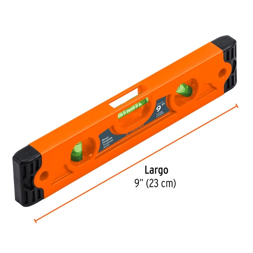 [11223] NIVEL DE 9" TORPEDO MAGNÉTICO PLÁSTICO 11223 TRUPER