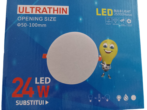 [PAR24] PANEL LED REDONDO 24W 6500K NUEVASA