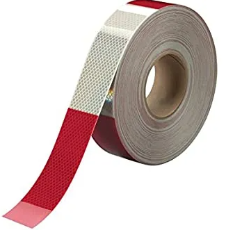 [14477.160-7983326] PIE CINTA REFLECTIVA RED/WHITE GX 2"