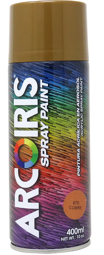 [D0876] PINTURA SPRAY COBRE 400 ML ARCOIRIS