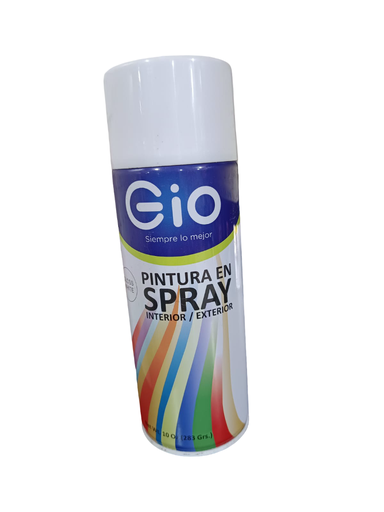 [14115.GIO-PS40] PINTURA SPRAY GIO COLOR BLANCO