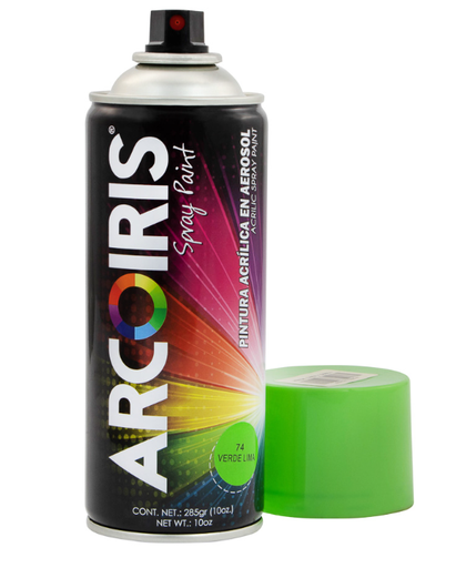 [3362.D0037] PINTURA SPRAY VERDE LIMA  400 ML ARCOIRIS