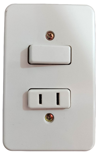 [11460.] PLACA INTERRUPTOR 1 CONTACTO SENCILLO