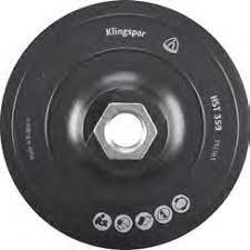 [351565] PLATO SOPORTE DE HULE SUJECION VELCRO 351565 KLINGSPOR HST 359 ROSCA 5/8" 4 1/2"