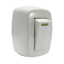 [10152V] PULSADOR SOBREPONER 10A MARFIL 10152V EAGLE