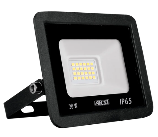 [116542] REFLEXTOR DE LED 20W ECO 15000 HRS VIDA LUZ BLANCA 6500K 116542 AKSI