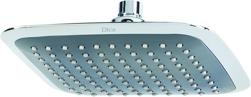 [4531BL] REGADERA DE PLATO DE 8" CUADRADA ABS