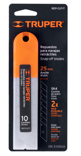 [17903] REPUESTO CUTTER CUT-7 CON 10 CUCHILLAS 17903 TRUPER