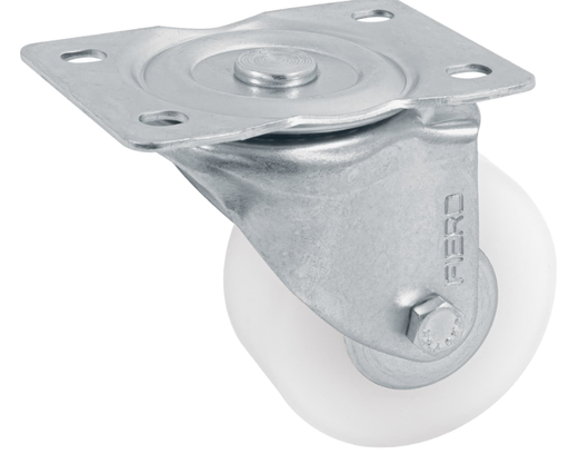 [48629] RODAJA DE POLIETILENO CON BALERO 3" PISADA 35 MM 48629 FIERO